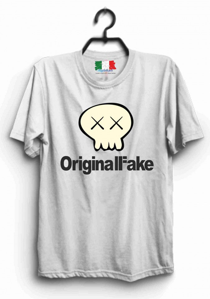 MAGLIETTA IN 100% COTONE DA UOMO ORIGINAL FAKE