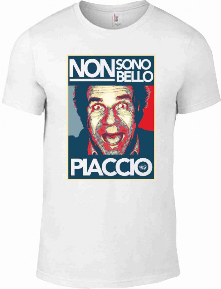 MAGLIETTA IN 100% COTONE UOMO-DONNA COLORE BIANCO