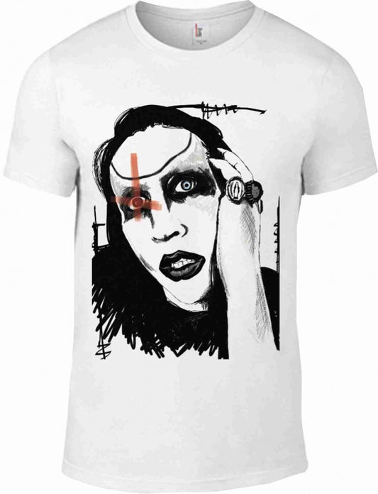 MAGLIETTA IN 100% COTONE UOMO-DONNA COLORE BIANCO