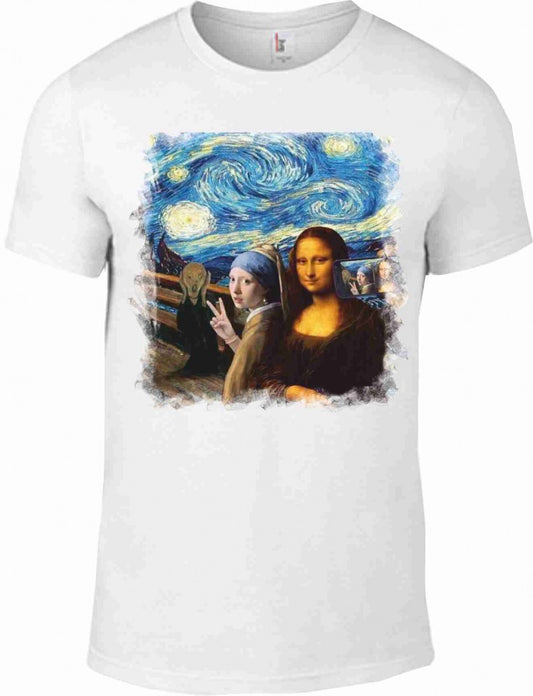 MAGLIETTA IN 100% COTONE UOMO-DONNA COLORE BIANCO
