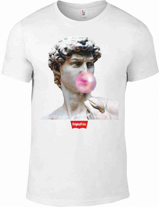 MAGLIETTA IN 100% COTONE UOMO-DONNA COLORE BIANCO