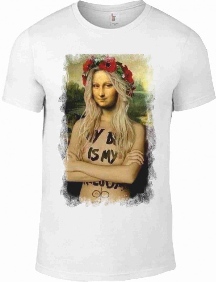 MAGLIETTA IN 100% COTONE UOMO-DONNA COLORE BIANCO