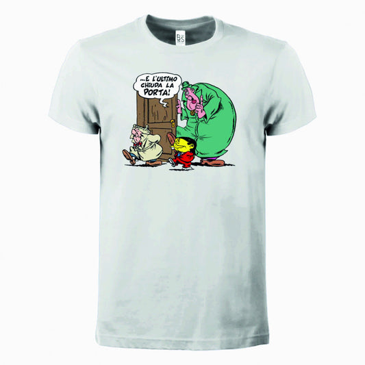 MAGLIETTA IN 100% COTONE UOMO-DONNA COLORE BIANCO
