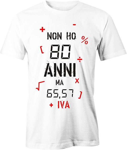 MAGLIETTA IN 100% COTONE UOMO-DONNA COLORE BIANCO