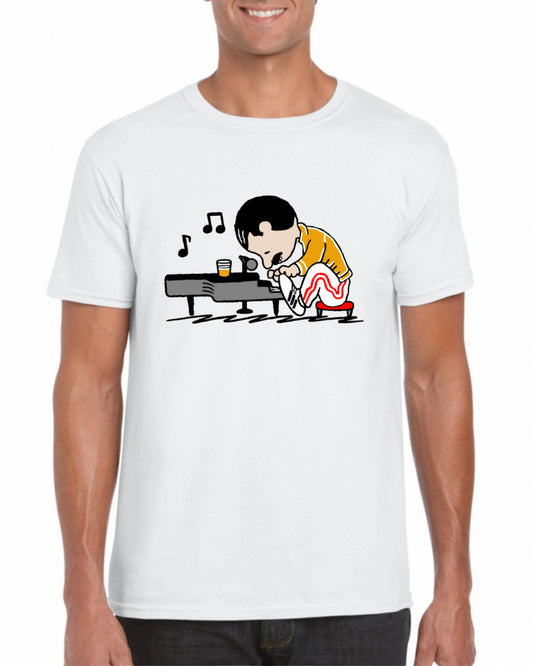 MAGLIETTA IN 100% COTONE UOMO-DONNA COLORE BIANCO
