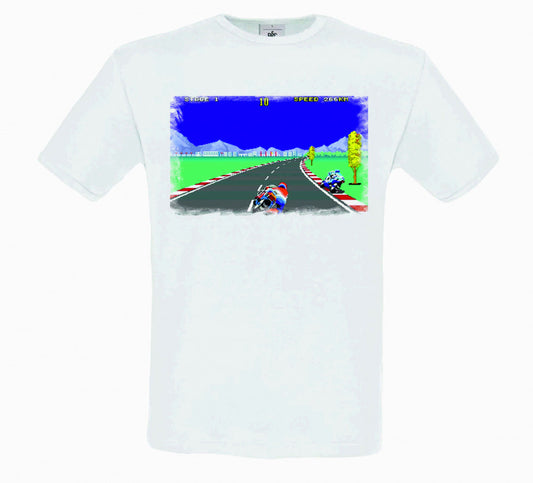 MAGLIETTA IN 100% COTONE UOMO-DONNA COLORE BIANCO