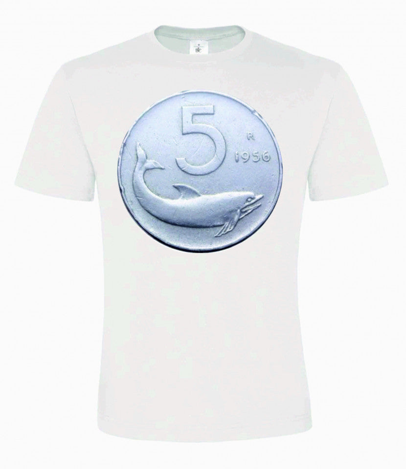 MAGLIETTA IN 100% COTONE UOMO-DONNA COLORE BIANCO