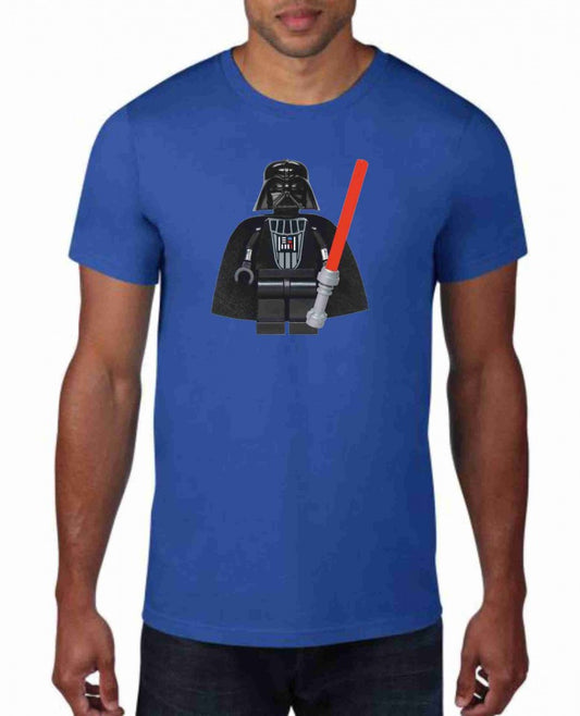 MAGLIETTA IN 100% COTONE UOMO/DONNA COLORE ROYAL TEMA NERD