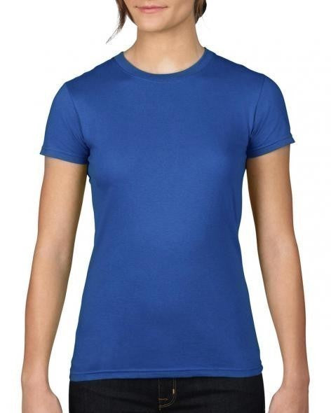 MAGLIETTA IN 100% COTONE UOMO/DONNA COLORE ROYAL