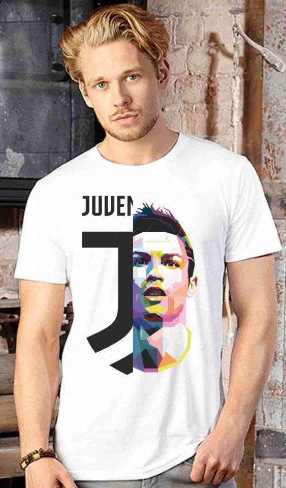 MAGLIETTA IN 100% COTONE UOMO/DONNA CRISTIANO RONALDO