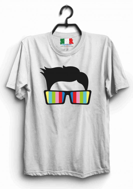 MAGLIETTA IN 100% COTONE UOMO/DONNA NERD