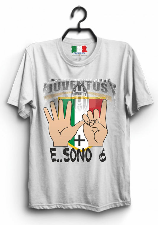 MAGLIETTA IN 100% COTONE UOMO/DONNA TIFOSO DI CALCIO