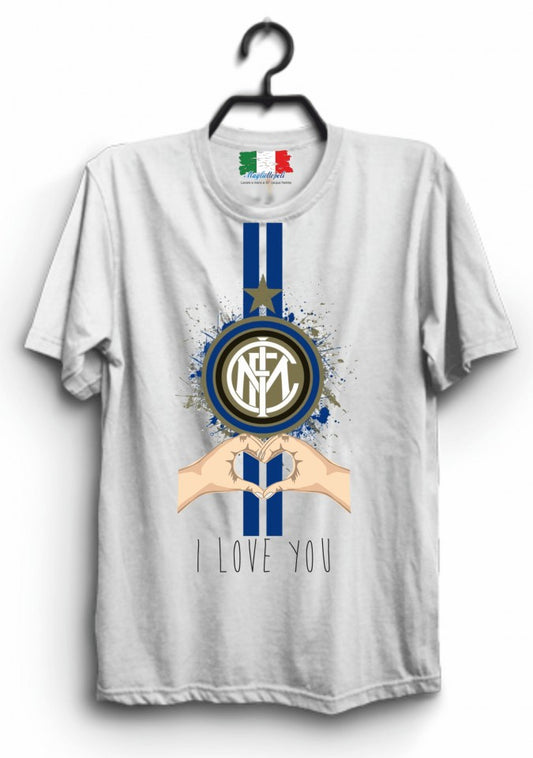 MAGLIETTA IN 100% COTONE UOMO/DONNA TIFOSO DI CALCIO
