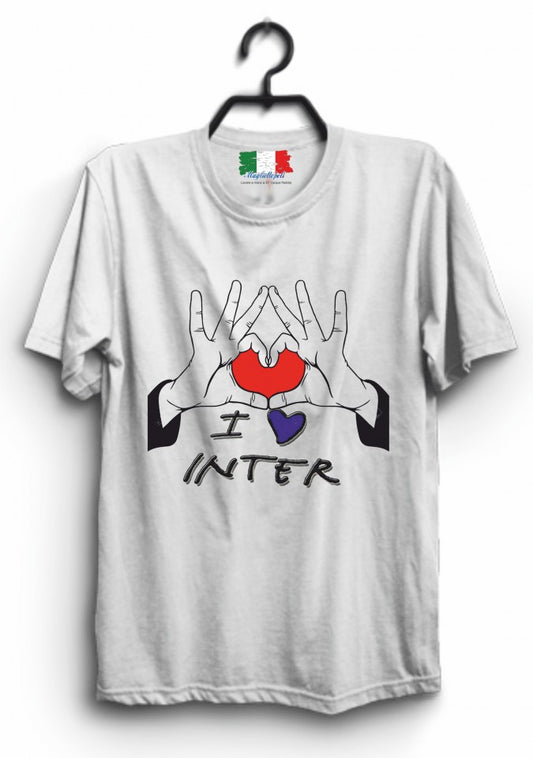 MAGLIETTA IN 100% COTONE UOMO/DONNA TIFOSO DI CALCIO