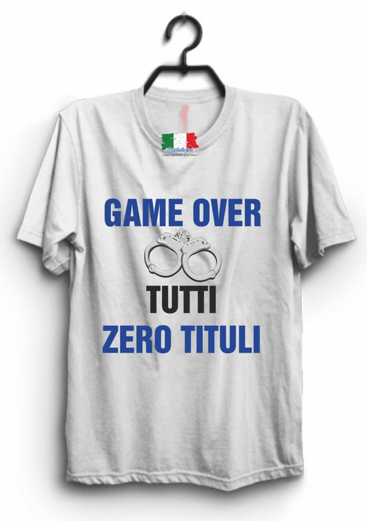 MAGLIETTA IN 100% COTONE UOMO/DONNA TIFOSO DI CALCIO