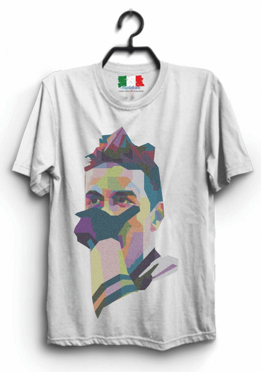 MAGLIETTA IN 100% COTONE UOMO/DONNA TIFOSO DI CALCIO