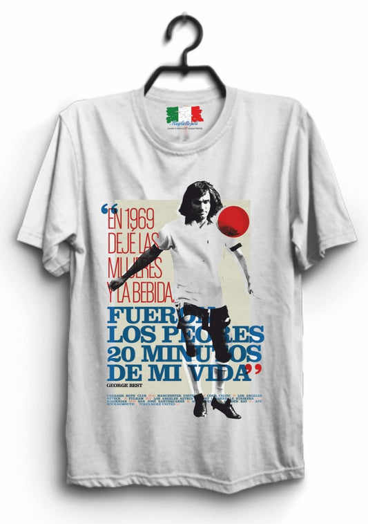 MAGLIETTA IN 100% COTONE UOMO/DONNA TIFOSO DI CALCIO