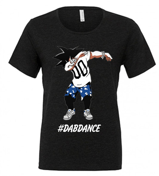 MAGLIETTA NERA 100% COTONE DAB DANCE