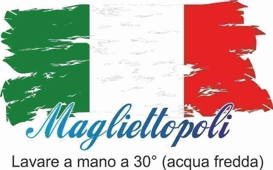 MAGLIETTA NERA 100% COTONE MODELLO COLLO LARGO ORIGINAL FAKE