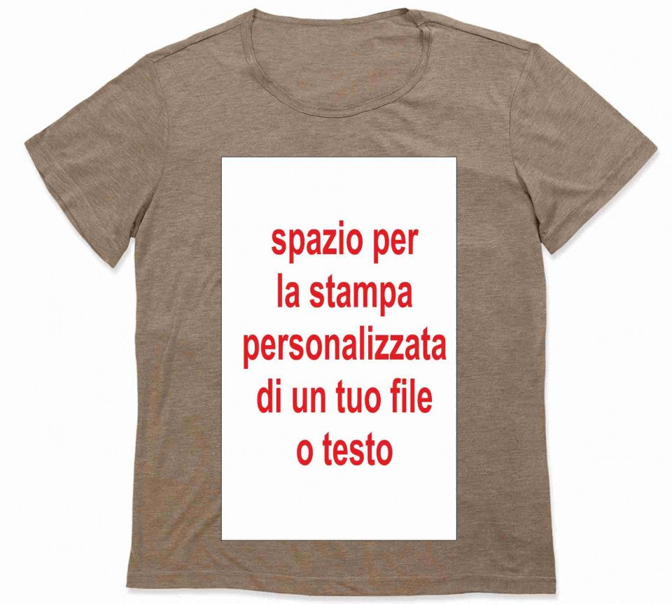 MAGLIETTA VINTAGE 3 COLORI CON STAMPA PERSONALIZZATA