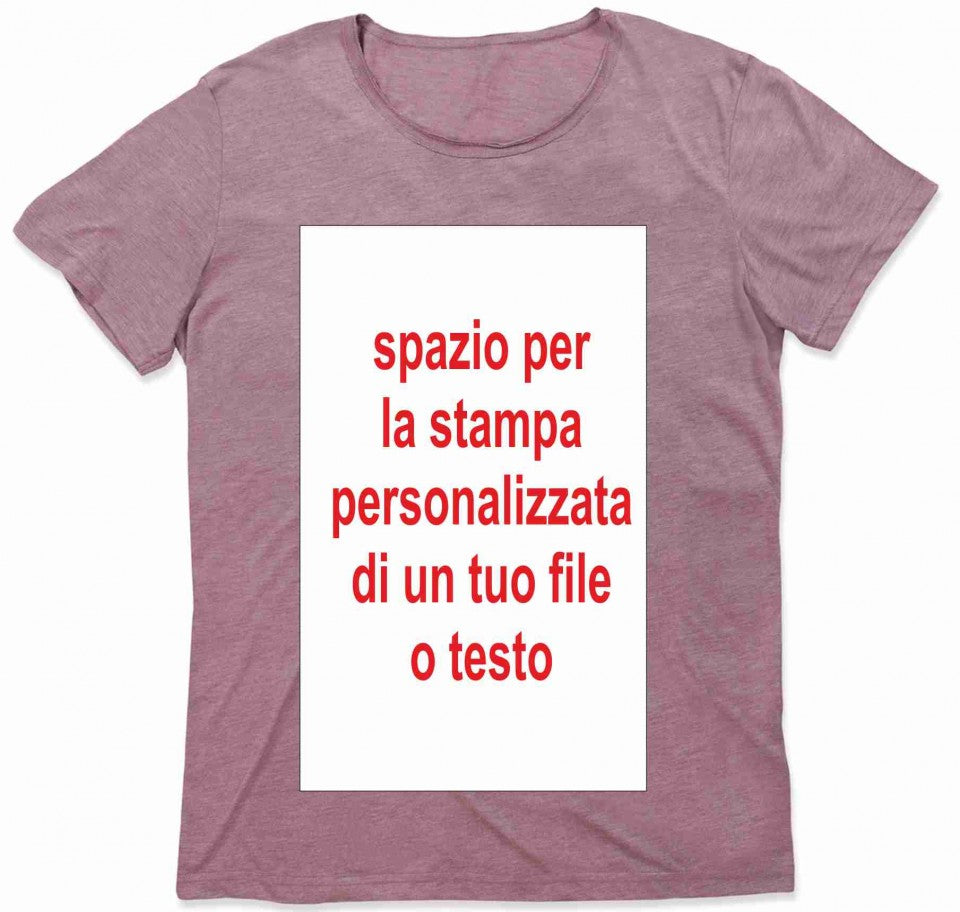 MAGLIETTA VINTAGE 3 COLORI CON STAMPA PERSONALIZZATA