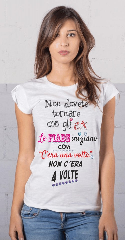 MAGLIETTE FIAMMATE DA DONNA CON MANICHE ARRICCIATE E MODELLO CLASSICO