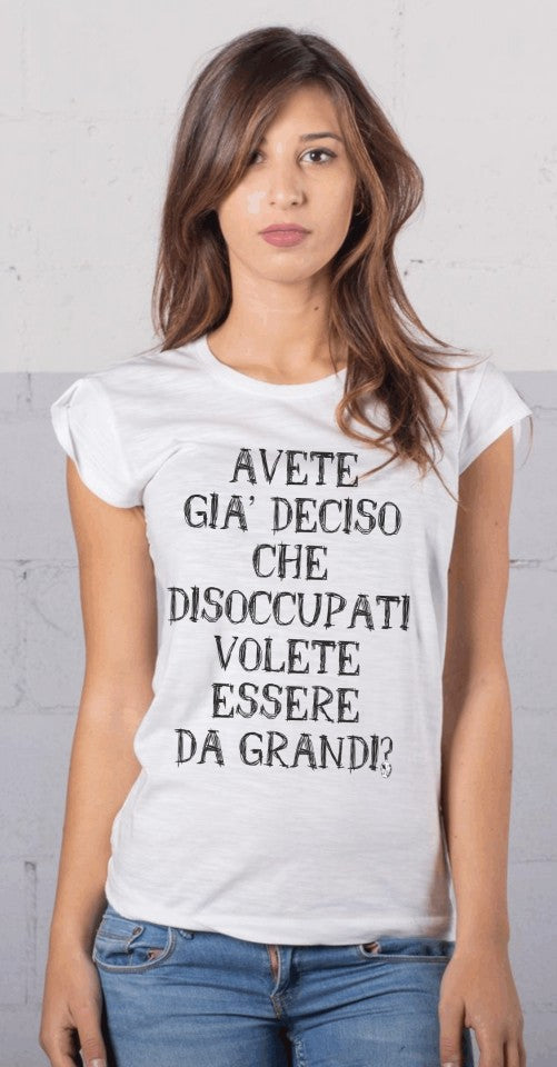 MAGLIETTE FIAMMATE DA DONNA CON MANICHE ARRICCIATE E MODELLO CLASSICO