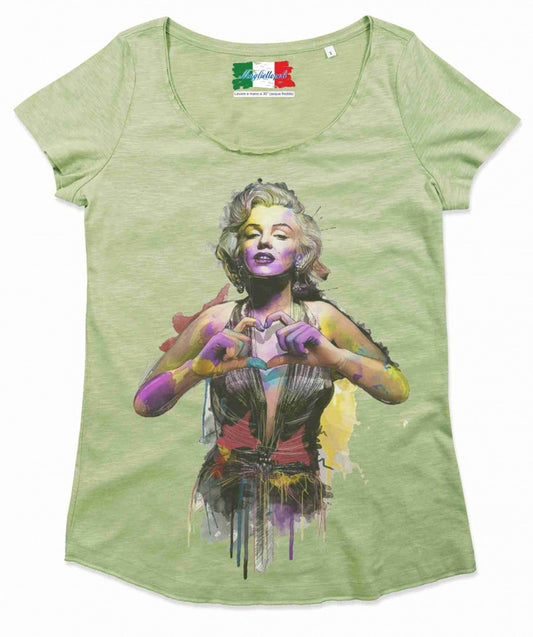 MAGLIETTE FIAMMATE DA DONNA VINTAGE