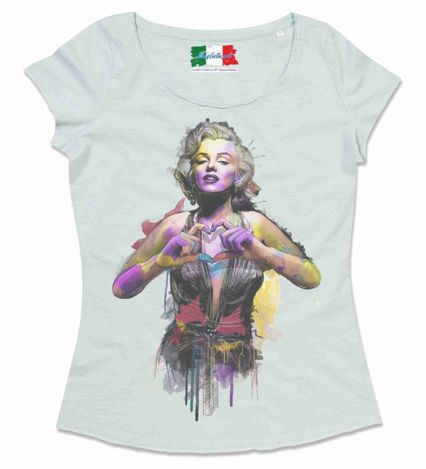 MAGLIETTE FIAMMATE DA DONNA VINTAGE