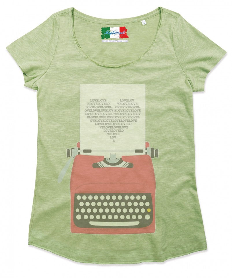 MAGLIETTE FIAMMATE DA DONNA VINTAGE