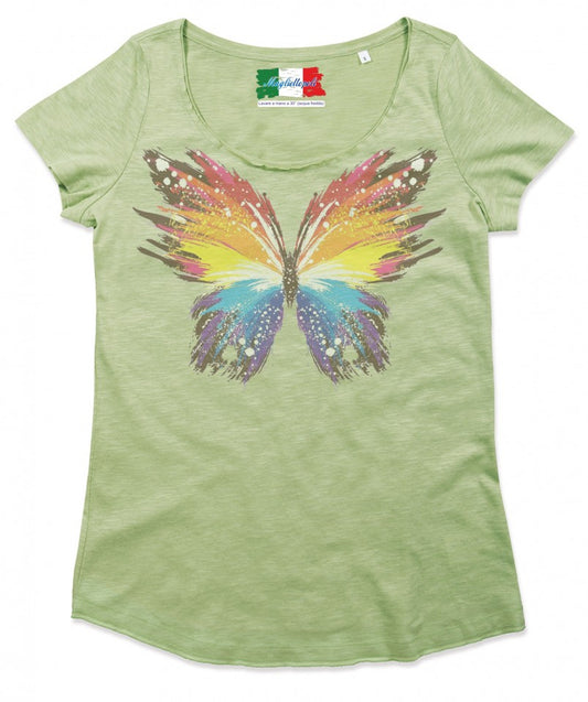 MAGLIETTE FIAMMATE DA DONNA VINTAGE