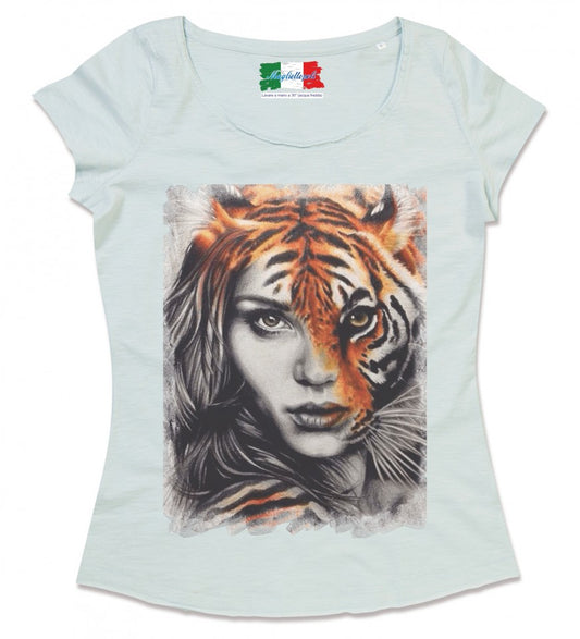 MAGLIETTE FIAMMATE DA DONNA VINTAGE