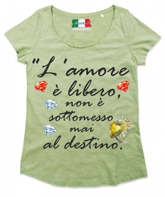 MAGLIETTE FIAMMATE DA DONNA VINTAGE
