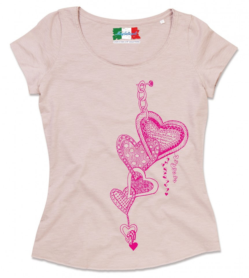MAGLIETTE FIAMMATE DA DONNA VINTAGE